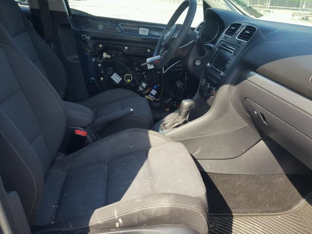 WVWDB7AJ6CW223933 - 2012 VOLKSWAGEN GOLF BLUE photo 5