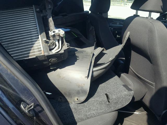 WVWDB7AJ6CW223933 - 2012 VOLKSWAGEN GOLF BLUE photo 6