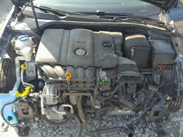 WVWDB7AJ6CW223933 - 2012 VOLKSWAGEN GOLF BLUE photo 7