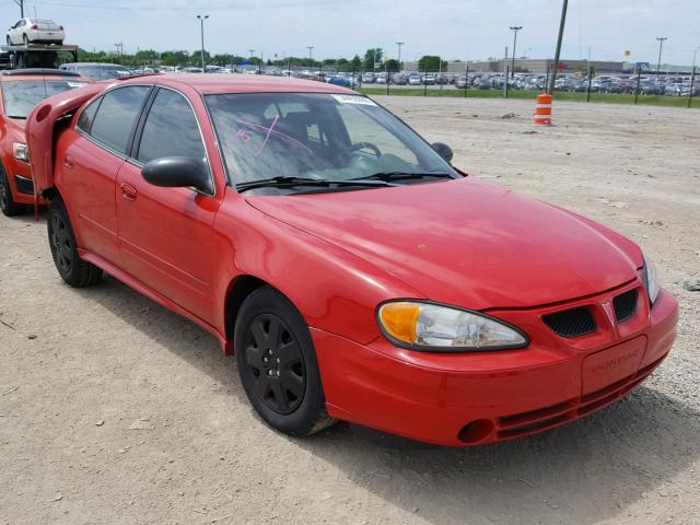 1G2NE52F13C199055 - 2003 PONTIAC GRAND AM S Qırmızı foto 1