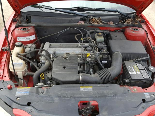 1G2NE52F13C199055 - 2003 PONTIAC GRAND AM S Qırmızı foto 7