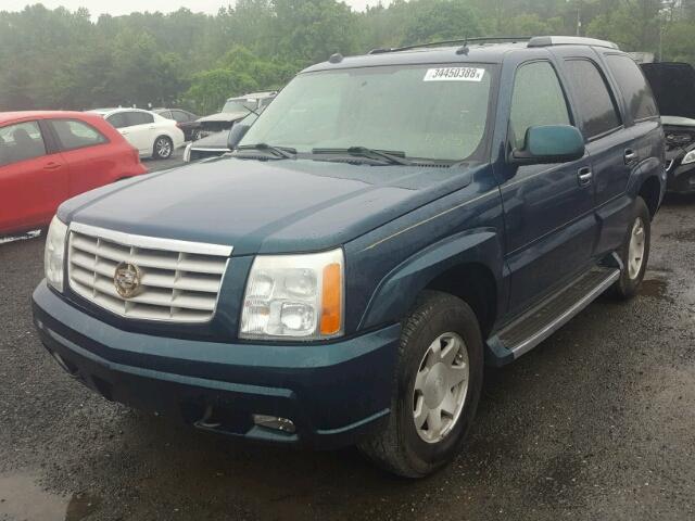 1GYEK63N05R113714 - 2005 CADILLAC ESCALADE L BLUE photo 2