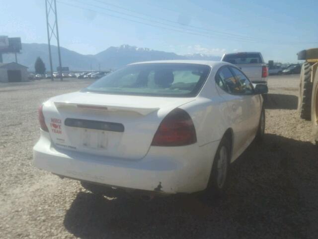 2G2WP552961227816 - 2006 PONTIAC GRAND PRIX თეთრი ფოტო 4
