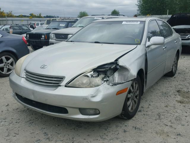 JTHBA30G845024798 - 2004 LEXUS ES 330 SILVER photo 2