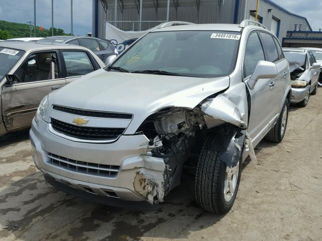 3GNAL3EKXES558727 - 2014 CHEVROLET CAPTIVA LT SILVER photo 2