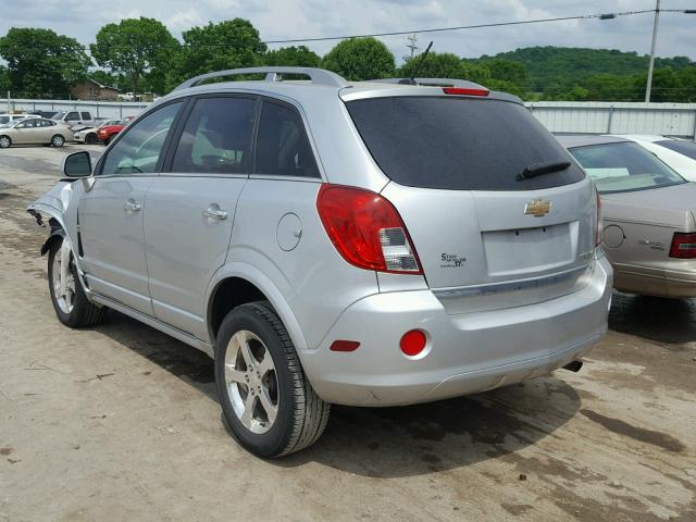 3GNAL3EKXES558727 - 2014 CHEVROLET CAPTIVA LT SILVER photo 3