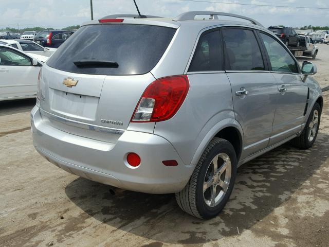 3GNAL3EKXES558727 - 2014 CHEVROLET CAPTIVA LT SILVER photo 4