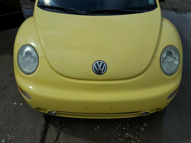 3VWED21C01M481622 - 2001 VOLKSWAGEN NEW BEETLE Sarı foto 7