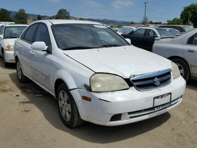 KL5JD56Z66K393968 - 2006 SUZUKI FORENZA WHITE photo 1