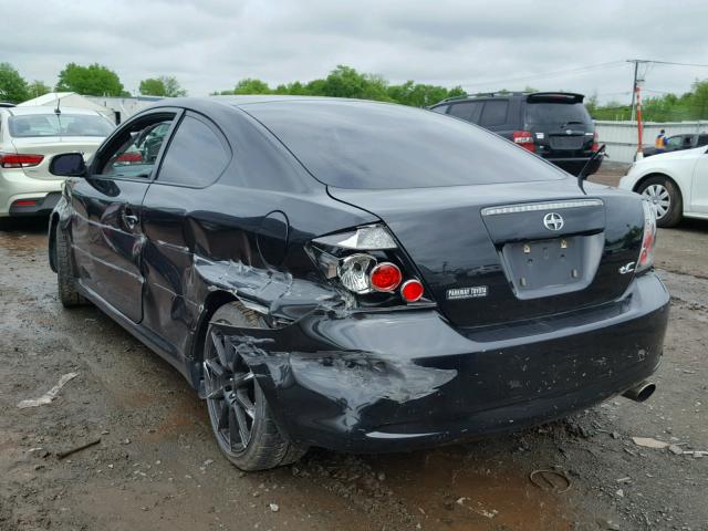 JTKDE167780260171 - 2008 TOYOTA SCION TC 黑色 照片 3