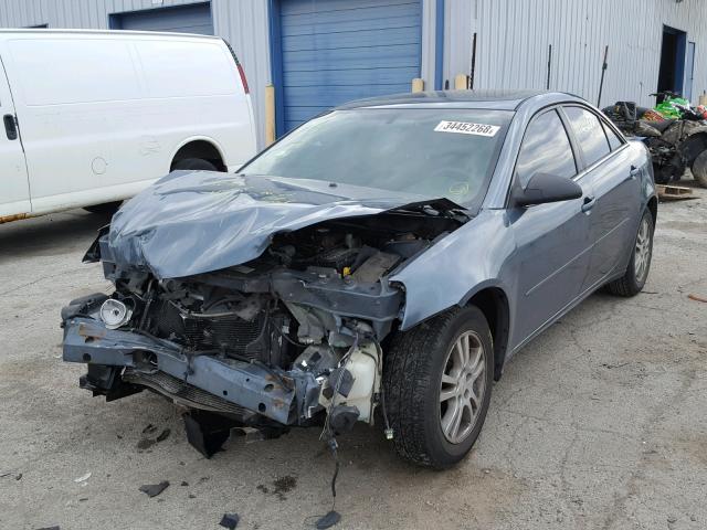 1G2ZG528054182015 - 2005 PONTIAC G6 TURQUOISE photo 2