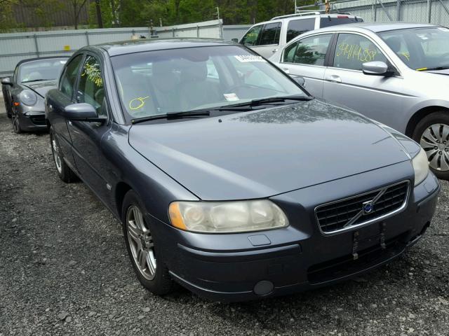 YV1RS592862533174 - 2006 VOLVO S60 2.5T GRAY photo 1