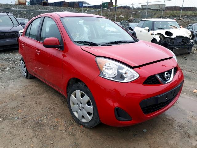 3N1CK3CP7GL263930 - 2016 NISSAN MICRA RED photo 1