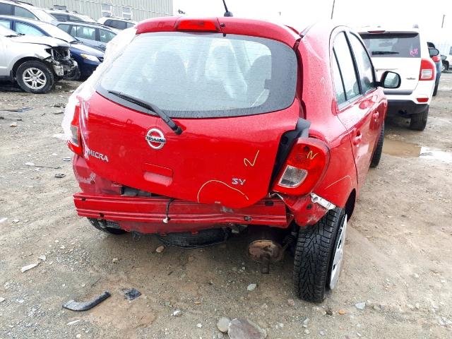 3N1CK3CP7GL263930 - 2016 NISSAN MICRA RED photo 9