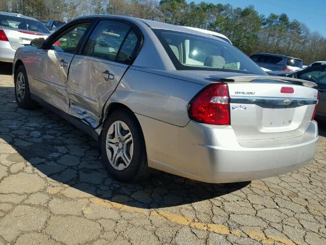 1G1ZS58NX8F120291 - 2008 CHEVROLET MALIBU LS SILVER photo 3