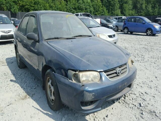 2T1BR12E11C493627 - 2001 TOYOTA COROLLA BLUE photo 1