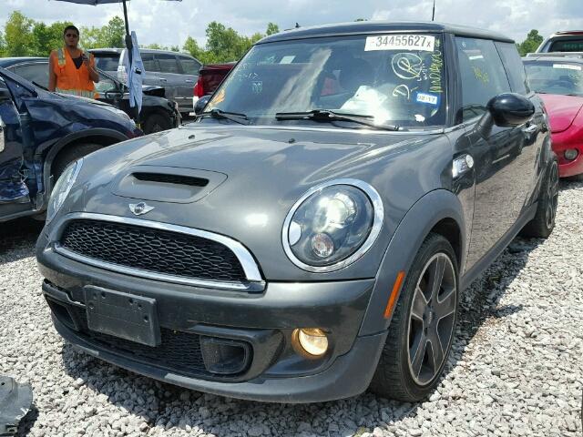 WMWSV3C50CTY16466 - 2012 MINI COOPER S BLACK photo 2