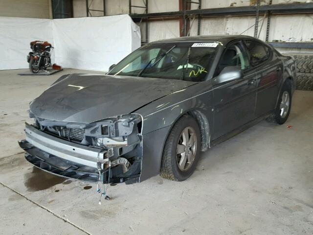 2G2WP552781148180 - 2008 PONTIAC GRAND PRIX GRAY photo 2