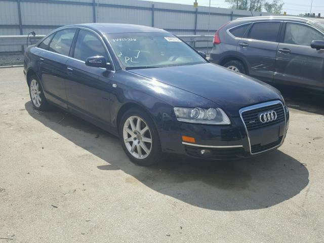 WAUDG94F45N059866 - 2005 AUDI A6 3.2 QUA BLUE photo 1