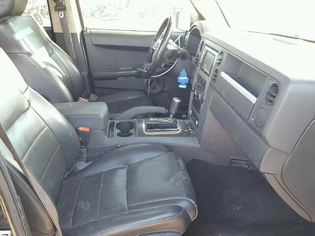 1J8HH48N18C230801 - 2008 JEEP COMMANDER BLACK photo 5