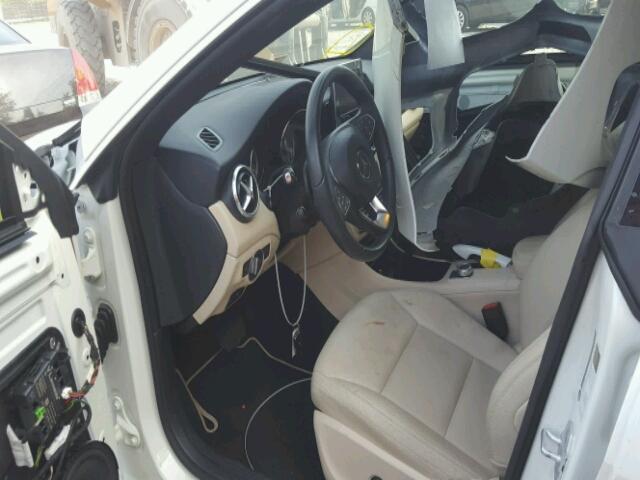 WDDSJ4EB0FN226225 - 2015 MERCEDES-BENZ CLA 250 WHITE photo 5