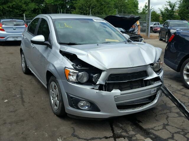 1G1JA5SHXD4142574 - 2013 CHEVROLET SONIC LS 银色 照片 1