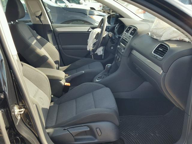 WVWDB7AJ5DW136669 - 2013 VOLKSWAGEN GOLF BLACK photo 5