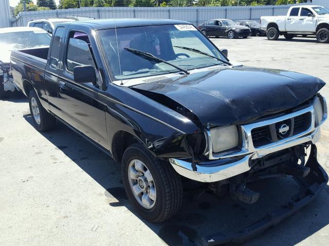 1N6DD26SXWC368166 - 1998 NISSAN FRONTIER K BLACK photo 1