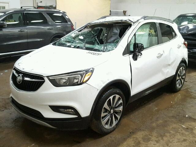 KL4CJBSB0JB517030 - 2018 BUICK ENCORE PRE WHITE photo 2