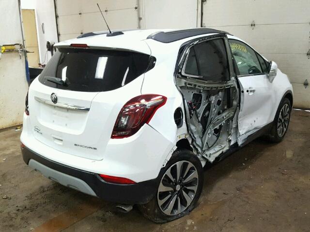 KL4CJBSB0JB517030 - 2018 BUICK ENCORE PRE WHITE photo 4