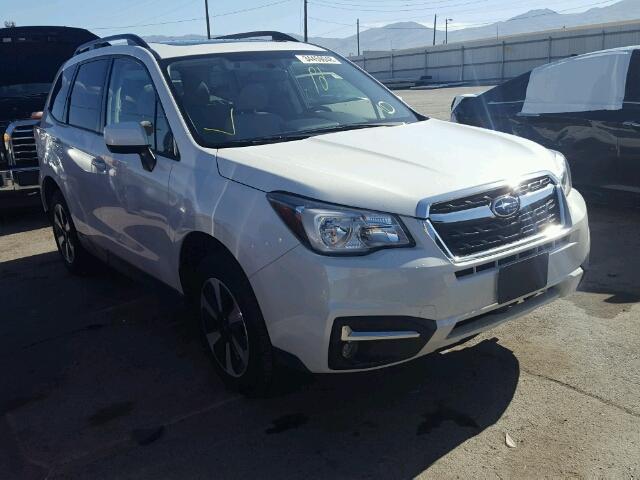 JF2SJAGC2JH412548 - 2018 SUBARU FORESTER 2 WHITE photo 1