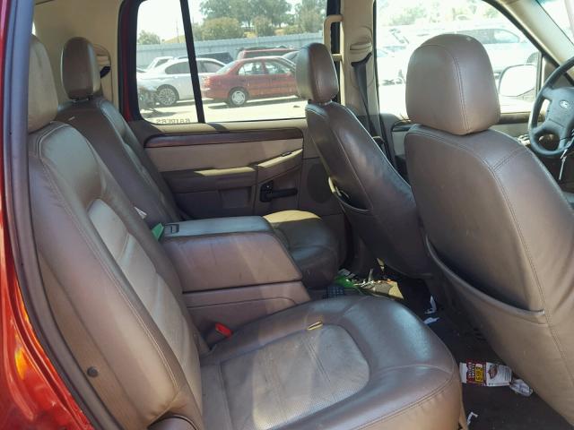 1FMZU74W55UA89157 - 2005 FORD EXPLORER E MAROON photo 6