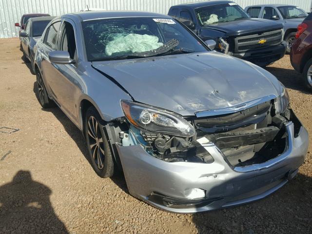 1C3CCBBG1DN718289 - 2013 CHRYSLER 200 TOURIN SILVER photo 1