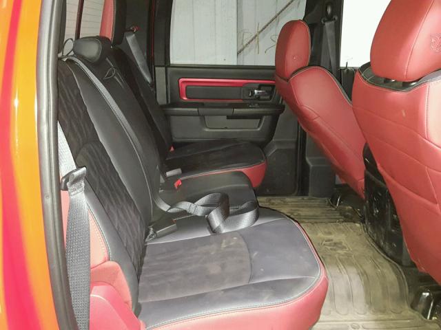 1C6RR7YT2FS751108 - 2015 RAM 1500 REBEL წითელი ფოტო 6