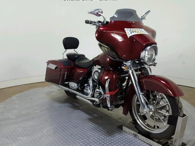 1HD1KB4197Y641414 - 2007 HARLEY-DAVIDSON FLHX MAROON photo 2