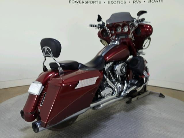 1HD1KB4197Y641414 - 2007 HARLEY-DAVIDSON FLHX MAROON photo 8