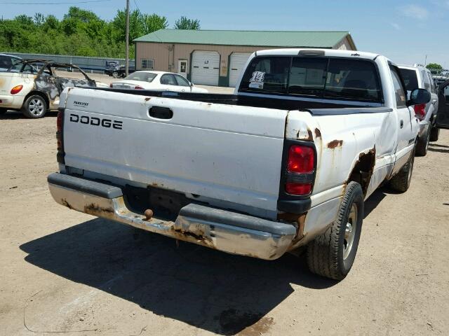 1B7HC16X3XS224365 - 1999 DODGE RAM 1500 WHITE photo 4