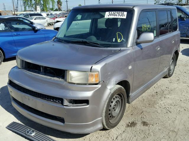 JTLKT324764031866 - 2006 TOYOTA SCION XB ვერცხლისფერი ფოტო 2