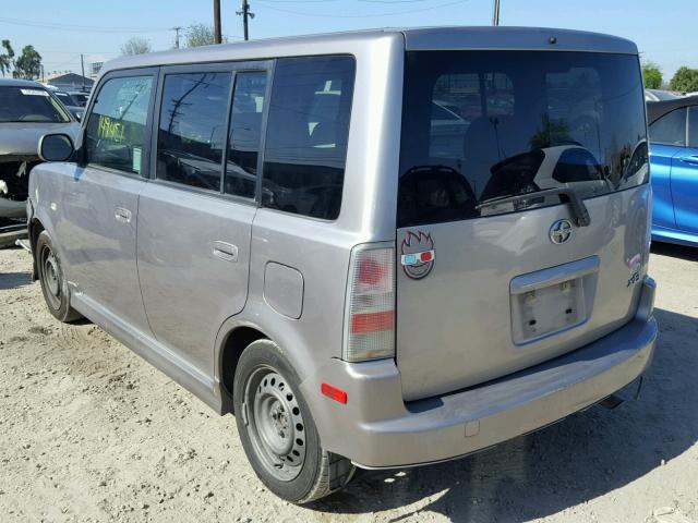 JTLKT324764031866 - 2006 TOYOTA SCION XB ვერცხლისფერი ფოტო 3