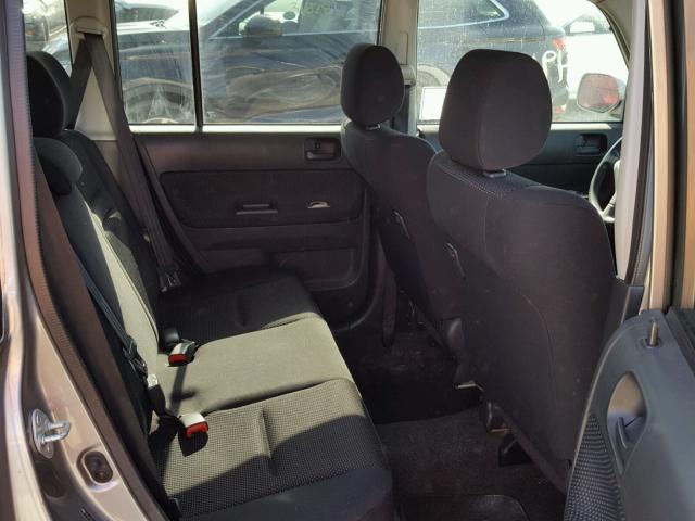 JTLKT324764031866 - 2006 TOYOTA SCION XB ვერცხლისფერი ფოტო 6