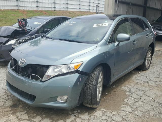 4T3ZE11A09U001650 - 2009 TOYOTA VENZA BASE GREEN photo 2