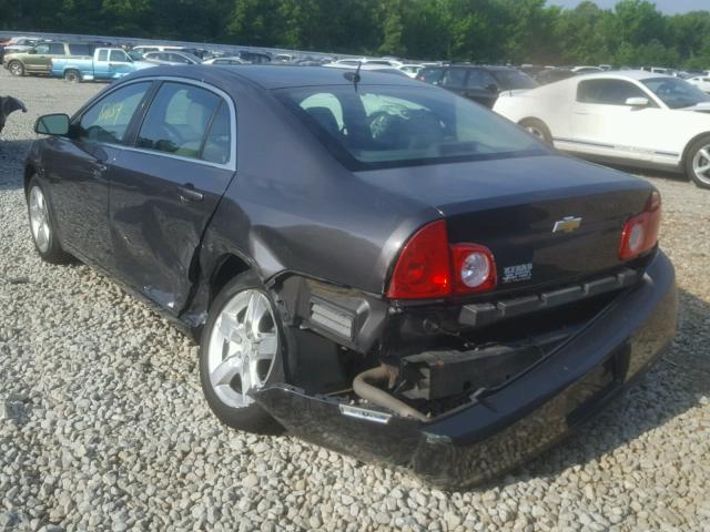 1G1ZB5E17BF336544 - 2011 CHEVROLET MALIBU LS ნაცრისფერი ფოტო 3