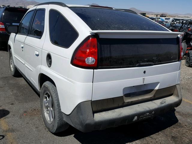 3G7DB03E93S584333 - 2003 PONTIAC AZTEK WHITE photo 3