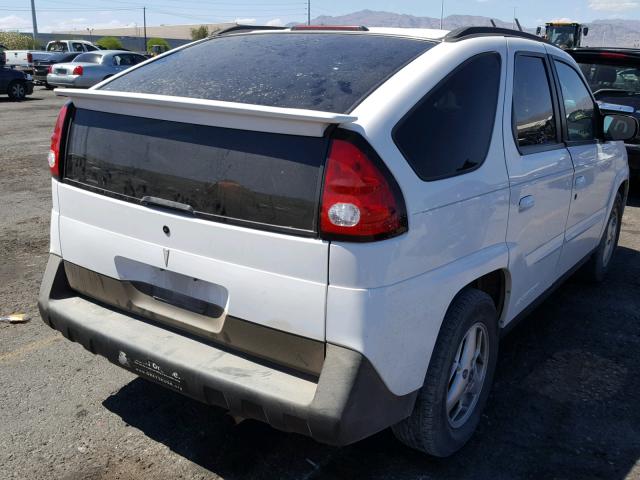 3G7DB03E93S584333 - 2003 PONTIAC AZTEK WHITE photo 4