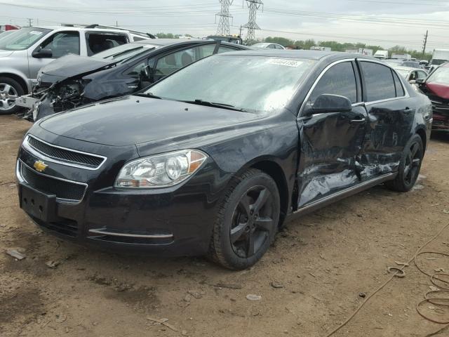 1G1ZC5E13BF374995 - 2011 CHEVROLET MALIBU 1LT შავი ფოტო 2