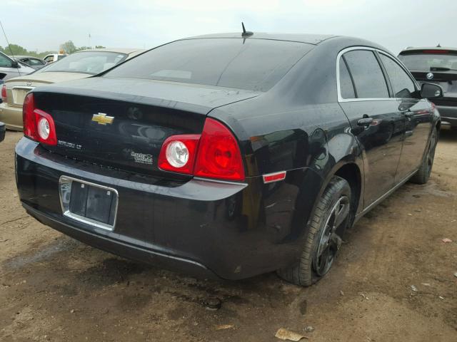1G1ZC5E13BF374995 - 2011 CHEVROLET MALIBU 1LT შავი ფოტო 4