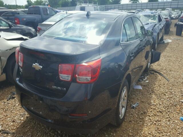 1G11B5SLXEF260566 - 2014 CHEVROLET MALIBU LS BLACK photo 4