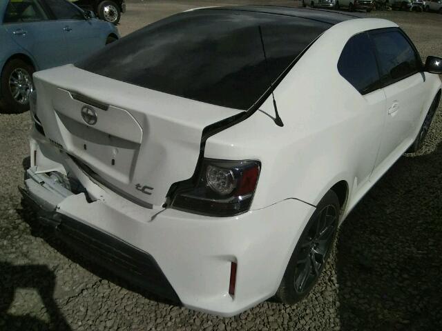 JTKJF5C78E3079036 - 2014 TOYOTA SCION TC 白色 照片 4