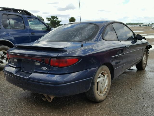 3FAFP11331R209650 - 2001 FORD ESCORT ZX2 BLUE photo 4