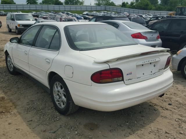 1G3WH52H01F121421 - 2001 OLDSMOBILE INTRIGUE G WHITE photo 3